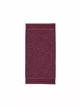 PIP STUDIO | Duschtuch  JASMIN JACQUARD 70x140cm Dark Pink | 